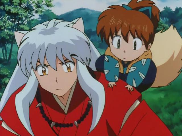 Otaku Gallery  / Anime e Manga / Inu-Yasha / Screen Shots / Episodi / 023 - La voce di Kagome e il bacio di Kikyo / 202.jpg